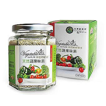 台灣綠源寶-竹鹽蔬果味素120g(罐)