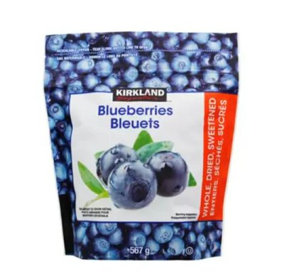 藍莓乾567公克 超商免運日如末圖 淡水可自取 Kirkland科克蘭 Dried Blueberries 567g