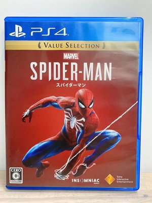 PS4 漫威PS4蜘蛛人 Marvel's Spider Man 蜘蛛人#二手#超級英雄#日文版