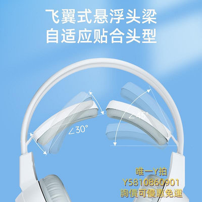 頭戴式耳機惠普頭戴式耳機電競游戲k歌專用有線usb耳機耳麥帶麥克風網吧數碼
