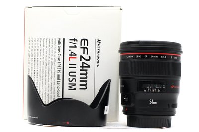 【高雄青蘋果3C】Canon EF 24mm f1.4 L II USM 二代 UY鏡 公司貨 二手鏡頭 #74708
