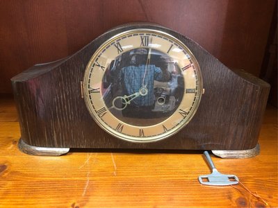 德國 Junghans 古董 拿破崙 座鐘 / 機械鐘