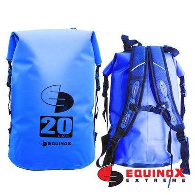 【EQUINOX】131514 防水袋二十公升 20L (雙肩背)浮潛水衝浪游泳溯溪泛舟單車環島海釣後背包
