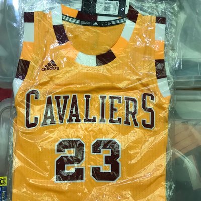 Lebron James LBJ Adidas NBA球衣 S號 全新正品 騎士主客場黃 新人年 復古 Jordan Kobe iverson