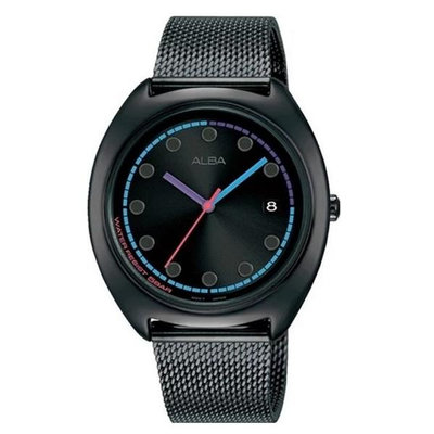 「官方授權」ALBA雅柏 女 霓虹時尚石英腕錶 (AG8K53X1) 36mm