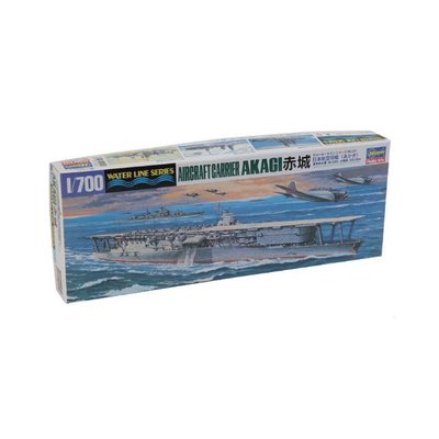熱銷 日本直郵Hasegawa1/700赤城號航空母艦201艦船模型手辦擺件玩具可開發票