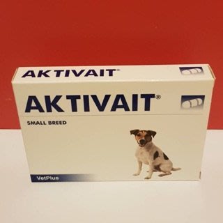 ☃呣呣☃ 英國VetPlus- 腦活素 AKTIVAIT 犬用 60粒/盒