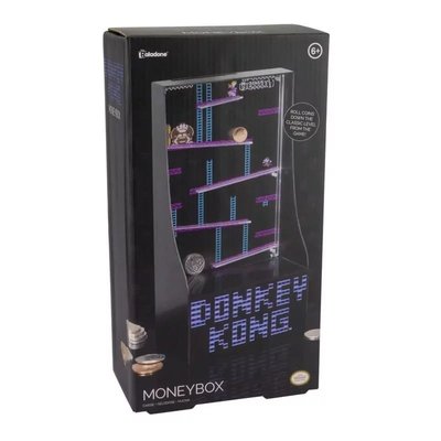 Paladone Donkey Kong Money Box 任天堂 大金剛 復古遊戲台錢盒 30公分高~請詢問庫存