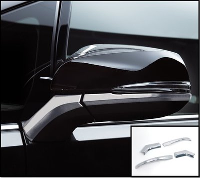 圓夢工廠 Toyota Alphard 2019 2020 ~on 30系 鍍鉻 後視鏡座飾貼 後照鏡座飾片 照後鏡座蓋