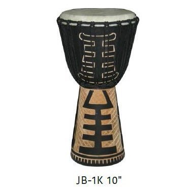 【華邑樂器54748-1】PEACE JB-1K 10吋羊皮非洲鼓/金杯鼓 (鼓面25X高50 桃花芯木Djembe)