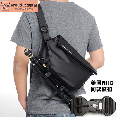【精選好物】NIID R1郵差包同款胸包腰包超火時尚男士斜挎包運動機能肩包