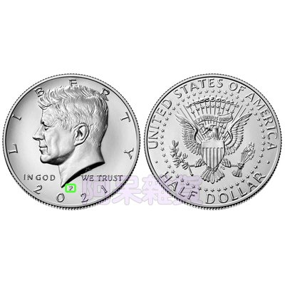 森羅本舖 全新品項 2021年 P版 甘迺迪 美國總統 半美元 50分 硬幣 紀念幣 真幣 美國 約翰 具收藏價值商品