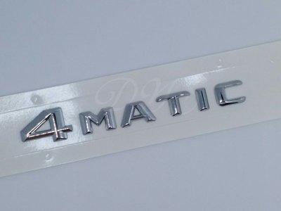 適用賓士Benz 標4MATIC字標C E S ML GLK改裝四驅車標后標尾標標志字母貼汽車車標貼標尾標 高品質