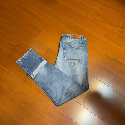 （Size 36w) Timberland 淺色彈性修身牛仔褲 （3M36)