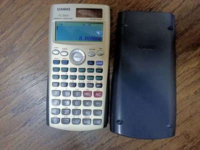 CASIO卡西歐 FC-200V 財稅型專用計算機(二手.功能皆正常 $1200含運)價格可再議