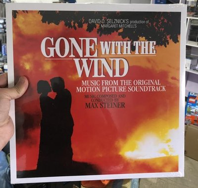 3個600黑膠唱片亂世佳人 Gone with the Wind 電影原聲OST lp-追憶唱片