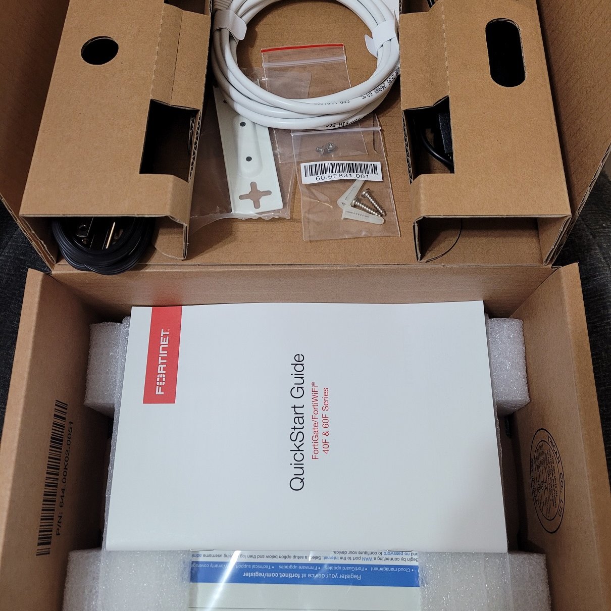 (含安裝) Fortinet Fortigate 60F 企業級防火牆FG-60F 家用網路防火牆