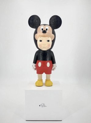 小泉悟 Disney SATORU Koizumi "With" Mickey 米奇 米老鼠 樹酯版 43CM .