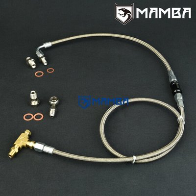 Turbo Oil Feed Line For Nissan TD42 GQ with TD05H turbo
