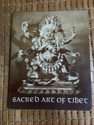 不二書店 sacred art of tibet 西藏神聖藝術 英文原文書