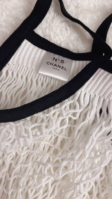 Chanel 5號工廠 限量 環保提帶 提網 肩背袋 全新