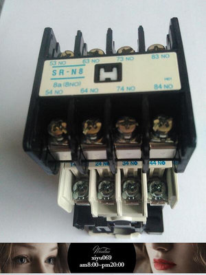 【現貨】原廠三菱SR-N8  交流中間接觸式繼電器4A4B 6A2B 8A 7A1B銷售