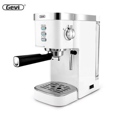 下殺-品質保障 GEVI 意式咖啡機家用20Bar蒸汽咖啡機半自動