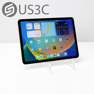 【US3C-桃園春日店】【一元起標】公司貨 Apple iPad Air 4 64G WiFi 綠 10.9吋 A14晶片 1200萬畫素 二手平板
