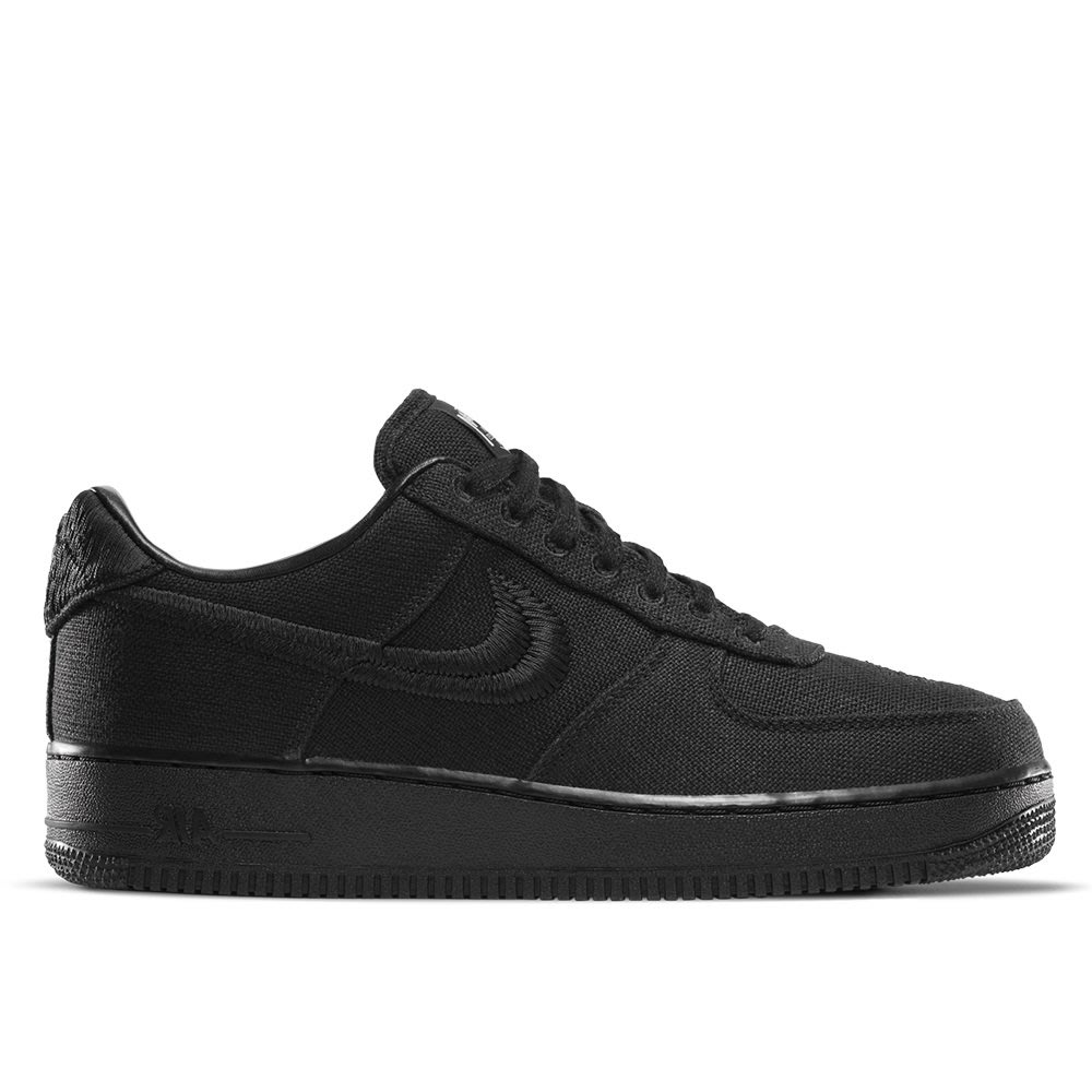 A-KAY0】NIKE X STUSSY AIR FORCE 1 LOW BLACK 黑【CZ9084-001