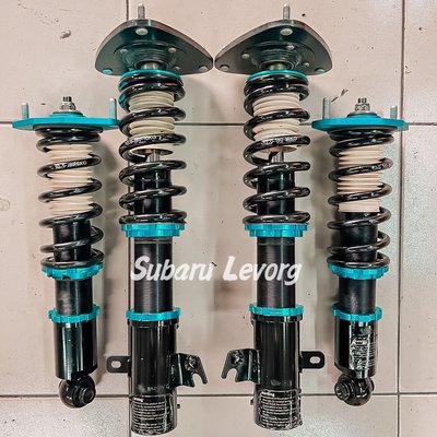 Subaru Levorg 中古改裝高低軟硬可調避震器 steam 保固四個月