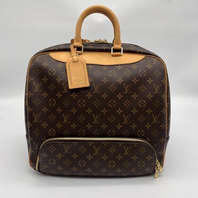 【哈極品】美品 《Louis Vuitton LV vintage 老花字紋 行李袋/旅行袋/手提包/手提大珍包》