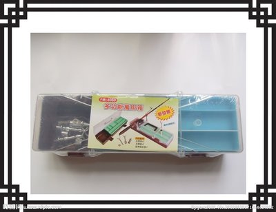 【NINA釣具】FM-4060 多功能萬用箱 釣蝦專用收納 工具箱 附蝦竿架