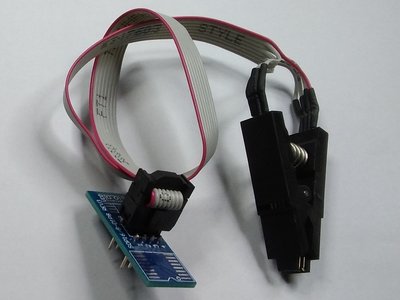 (Z0006)SOP8 測試夾 燒錄夾 IC夾子線 窄體 寬體 刷機通用夾 BIOS燒錄座