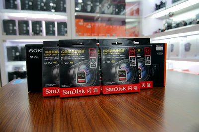 SanDisk閃迪 SDXC 64G存儲卡 SD卡 U3 170MB/S 64g相機內存卡