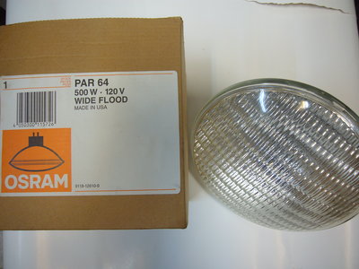OSRAM歐司朗 PAR64 500W 120V 舞台投射燈泡 FFN