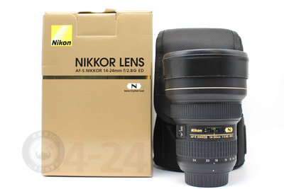 【青蘋果3C競標】NIKON AF-S NIKKOR 14-24MM F2.8 G ED N 二手鏡頭 料件出售#84857