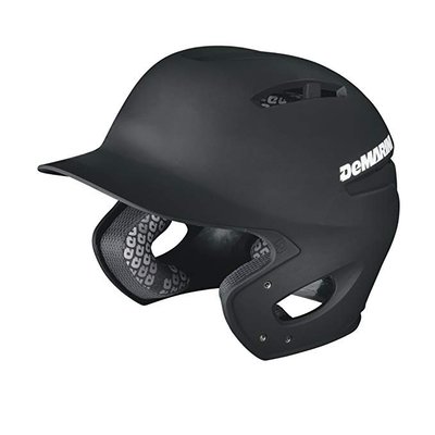 ((綠野運動廠))最新DEMARINI職業級霧面黑色雙耳打擊頭盔XL~CNS認證~高密度泡棉透氣內裡,穿戴舒適~優惠促銷