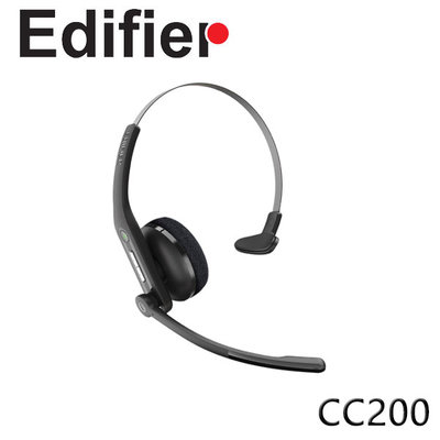 【MR3C】含稅公司貨 Edifier CC200 藍牙無線耳麥 無線耳機麥克風 單耳 耳罩式 通話降噪