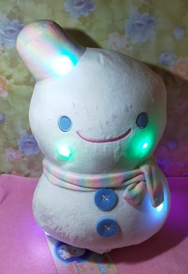 日本閃亮的雪人絨毛玩偶 閃耀的絨毛玩具 雪人絨毛玩具 絨毛玩偶 高約35CM