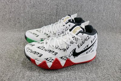 Nike Kyrie 4 “BHM” 紅白 百搭 經典涂鴉 休閒運動籃球鞋 男鞋 AQ9231-900
