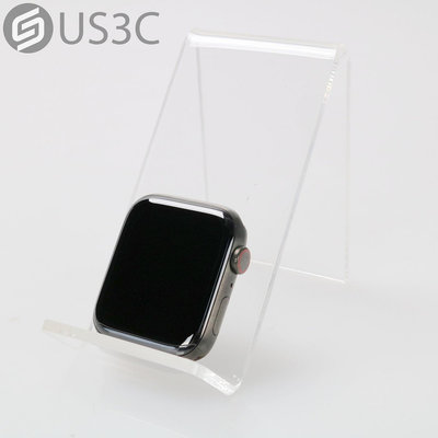 【US3C-桃園春日店】【一元起標】公司貨 Apple Watch 6 44mm GPS+LTE 太空黑色鈦金屬錶殼 Retina LTPO OLED 顯示器