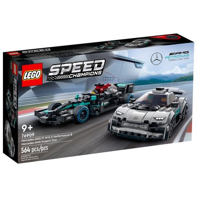現貨 正版 樂高 LEGO 極速賽車 76909 賓士 AMG F1 W12 & Project One 564pcs
