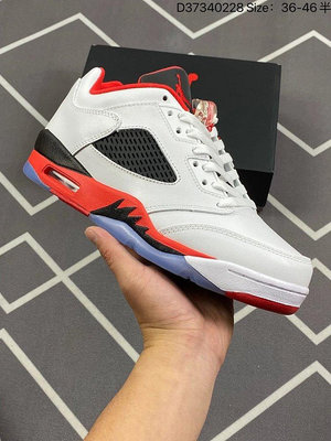 Air Jordan 5 Retro Low fire red 喬丹5代 AJ5 喬5 流川楓 白紅