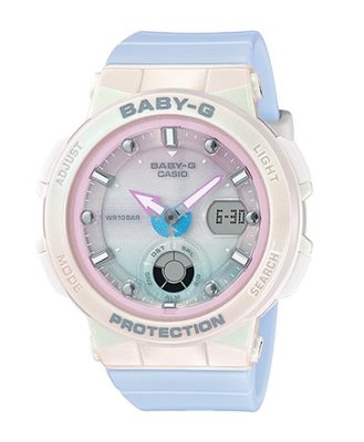 【天龜】CASIO Baby-G 時尚潮流 雙顯休閒運動錶 BGA-250-7A3