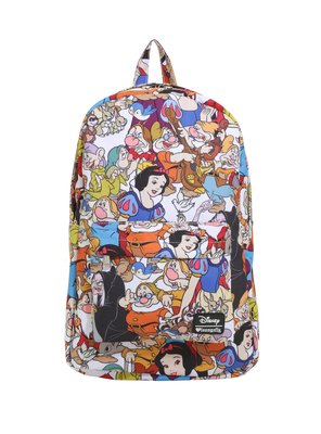 預購 美國帶回 Disney Snow White 迪士尼經典可愛白雪公主圖案 女款雙肩後背背包 旅行包 逛街包 書包