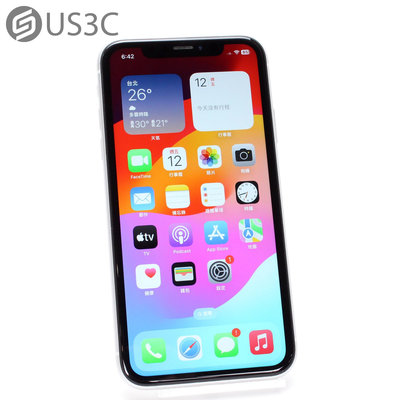 【US3C-台南店】【一元起標】Apple iPhone XR 128G 6.1吋 白色 擴增實境 A12 Bionic六核心處理器 IP67防水防塵 二手手機