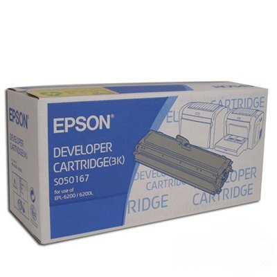 EPSON S050167 全新副廠黑色碳粉匣 適用:AcuLaser EPL-6200/6200L
