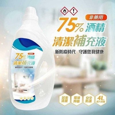 ☻☺現貨☺☻『防疫小專區』新包裝台灣製75%清潔酒精-非醫療專用
