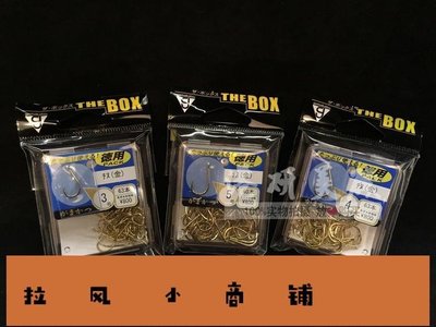拉風賣場-b日本原裝伽瑪卡茲Gamakatsu磯釣德用千又鉤金色盒裝釣魚鉤海釣鉤-快速安排