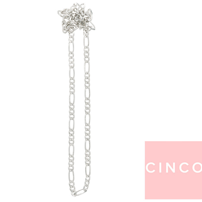 CINCO 葡萄牙精品 Nico necklace 925純銀 素面項鍊 簡約百搭款 65公分